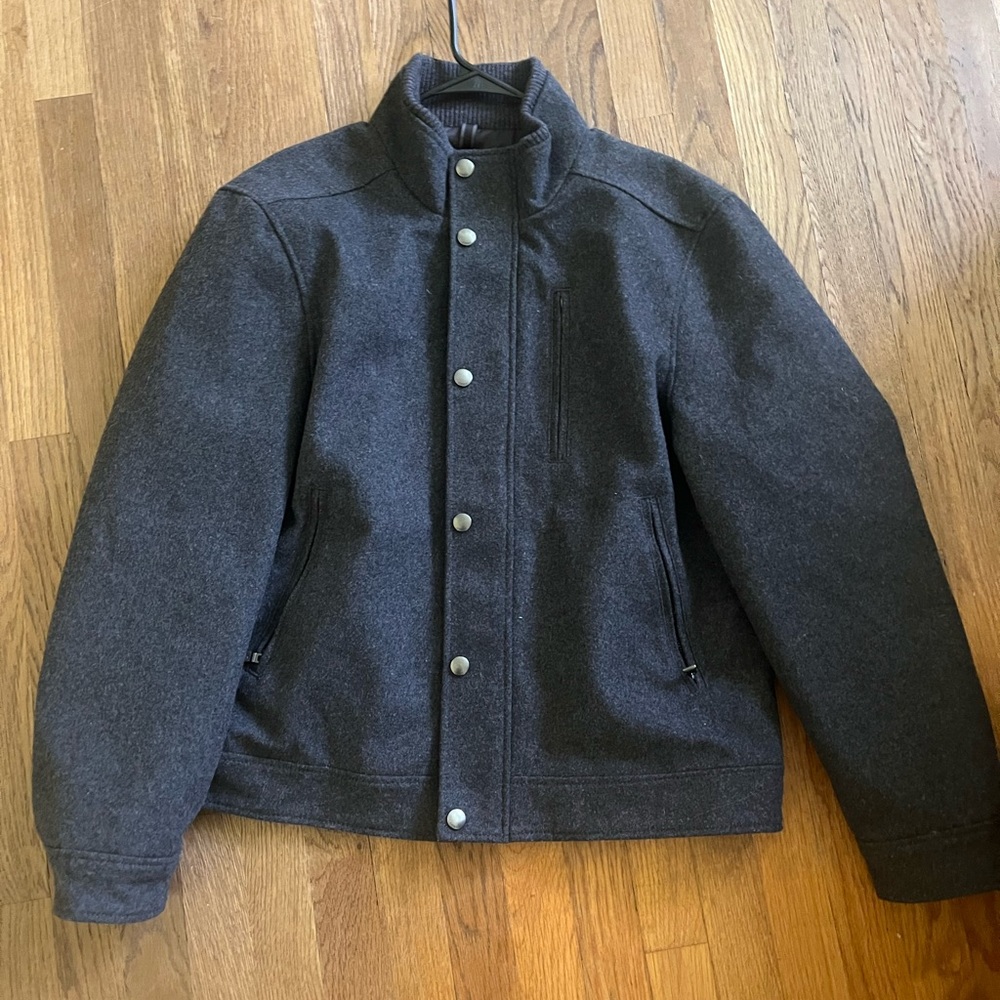 Express Men’s Wool Peacoat